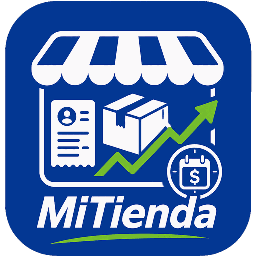 MiTienda: logo de la app para gestionar negocios